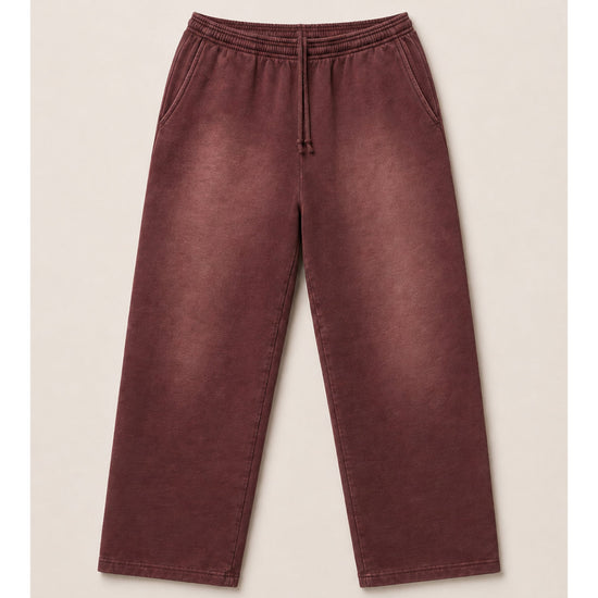 Faded  open bottom  Sweatpants